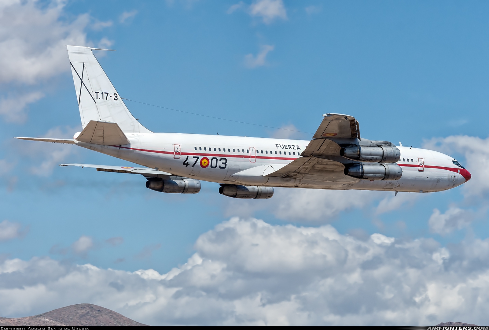 Spain - Air Force Boeing 707-368C T.17-3 at Gran Canaria (- Las Palmas / Gando) (LPA / GCLP), Spain