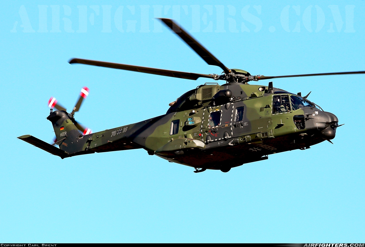 Germany - Army NHI NH-90TTH 78+16 at Breda - Gilze-Rijen (GLZ / EHGR), Netherlands
