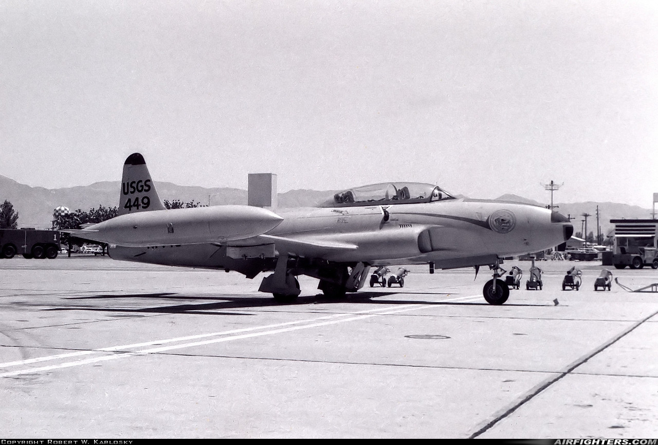 USA - Government Lockheed T-33A Shooting Star N1449 at Tucson - Davis-Monthan AFB (DMA / KDMA), USA