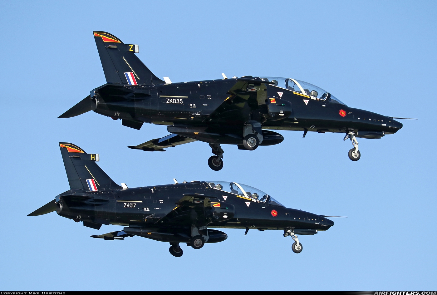 UK - Air Force BAE Systems Hawk T.2 ZK035 at Valley (EGOV), UK
