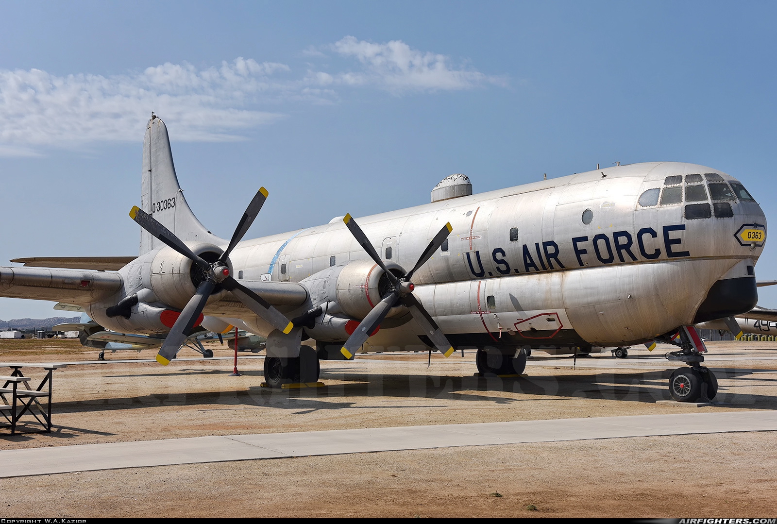 USA - Air Force Boeing KC-97L Stratofreighter (367-76-66) 53-0363 at Riverside - March ARB (AFB / Field) (RIV / KRIV), USA