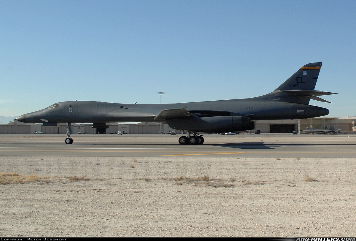 USA - Air Force Rockwell B-1B Lancer 85-0085 at Las Vegas - Nellis AFB (LSV / KLSV), USA