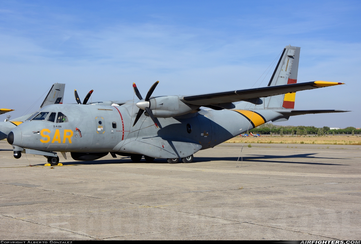 Spain - Air Force CASA CN235-100MPA D.4-06 at Madrid - Getafe (LEGT), Spain
