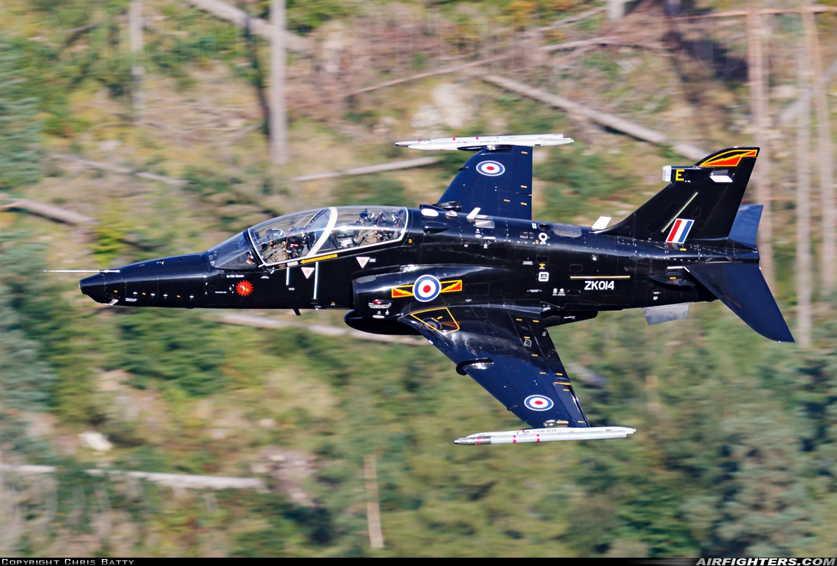 UK - Air Force BAE Systems Hawk T.2 ZK014 at Off-Airport - Lake District, UK