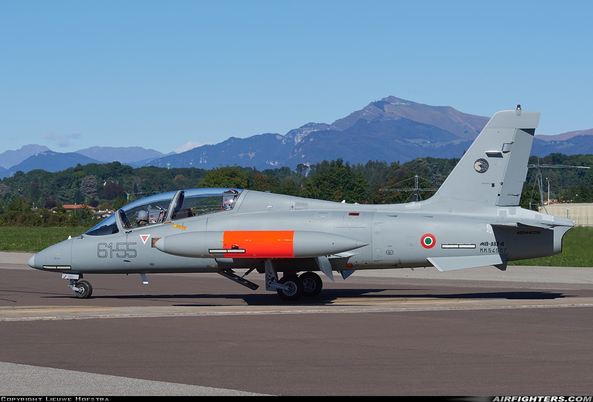 Italy - Air Force Aermacchi MB-339A MM54507 at Venegono (LILN), Italy