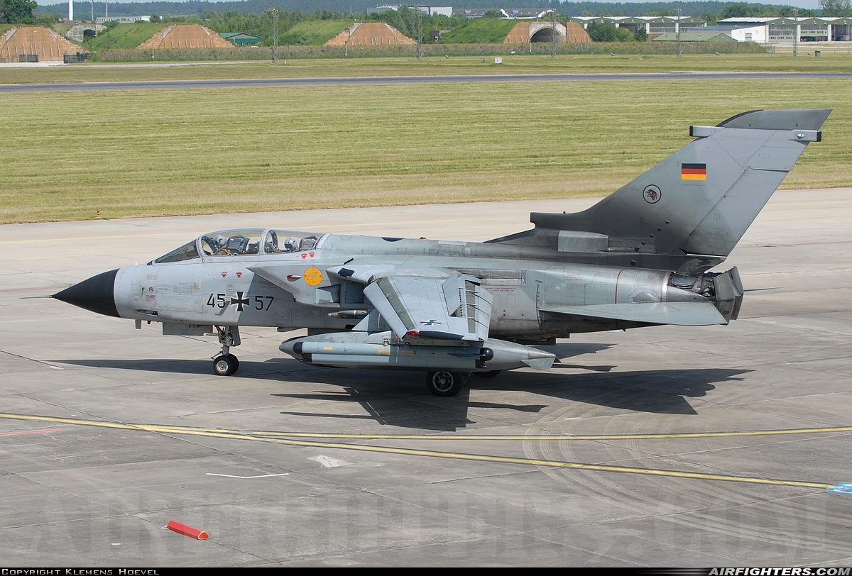 Germany - Air Force Panavia Tornado IDS 45+57 at Rostock - Laage (RLG / ETNL), Germany