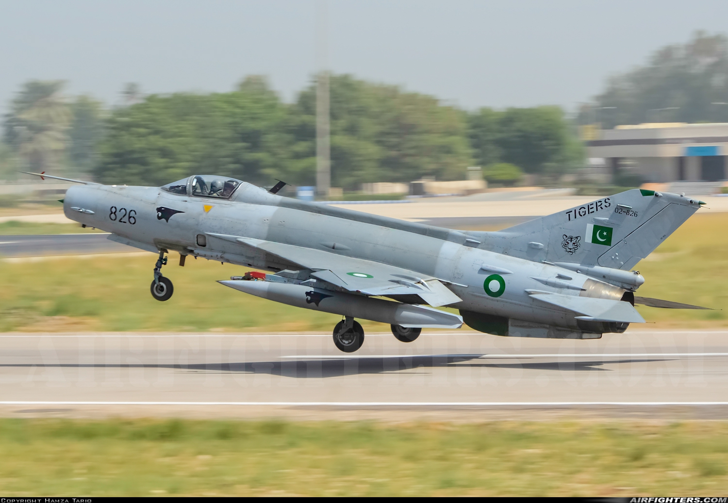 Pakistan - Air Force Chengdu F-7PG 02-826 at Withheld, Pakistan