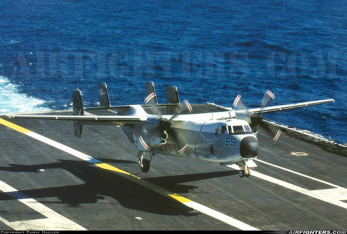 USA - Navy Grumman C-2A Greyhound 162177 at Off-Airport - Atlantic Ocean, International Airspace