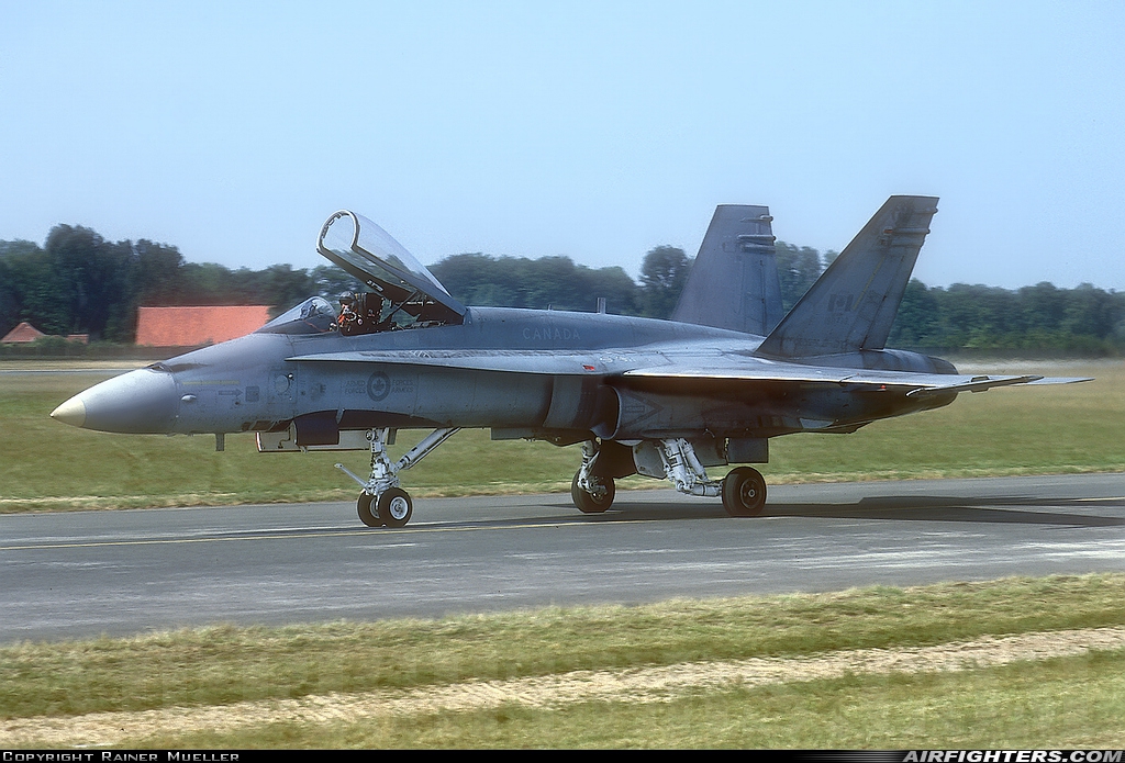 Canada - Air Force McDonnell Douglas CF-188A Hornet (CF-18A) 188733 at Munster / Osnabruck (- Greven) (FMO / EDDG), Germany