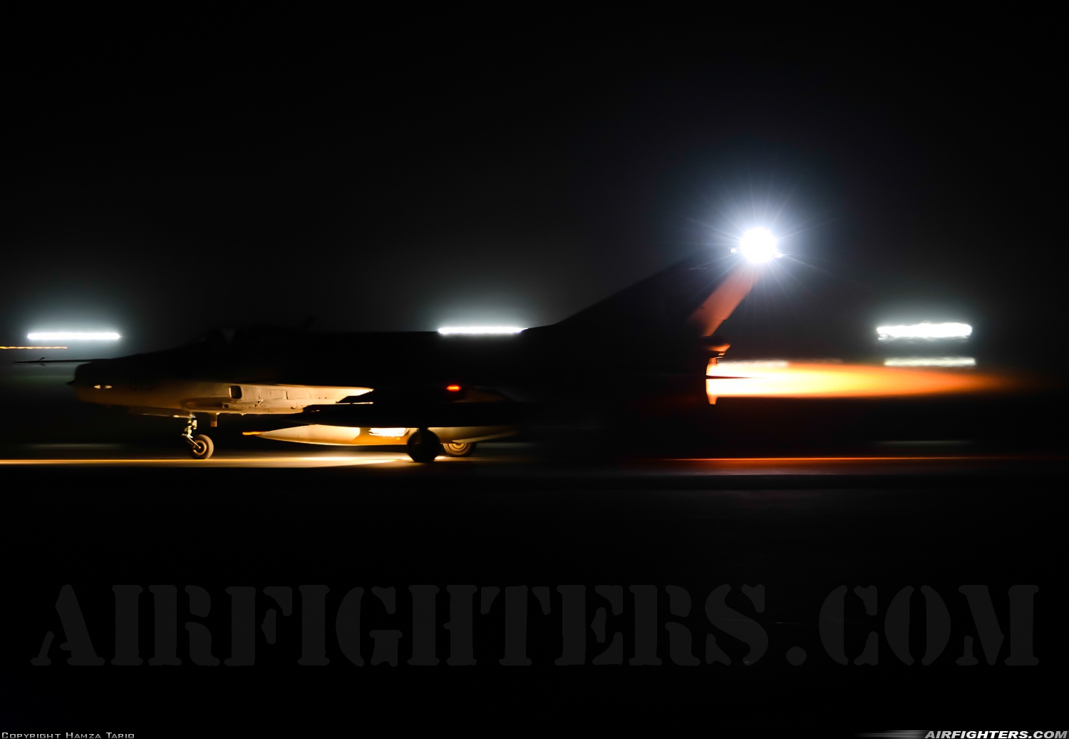 Pakistan - Air Force Chengdu F-7PG 01-813 at Withheld, Pakistan