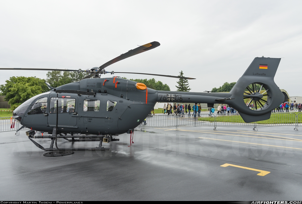 Germany - Air Force Eurocopter EC-645T2 76+06 at Neuburg - Zell (ETSN), Germany