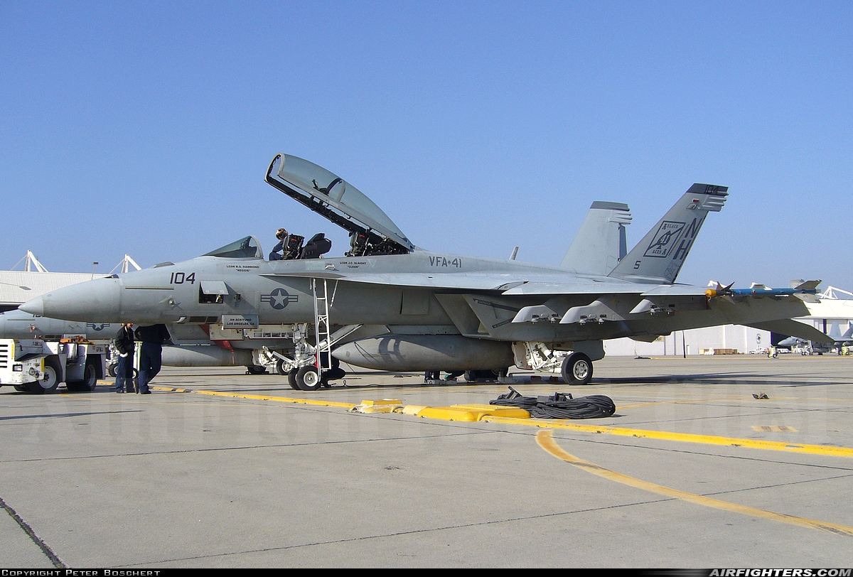 USA - Navy Boeing F/A-18F Super Hornet 166459 at Lemoore - NAS / Reeves Field (NLC), USA