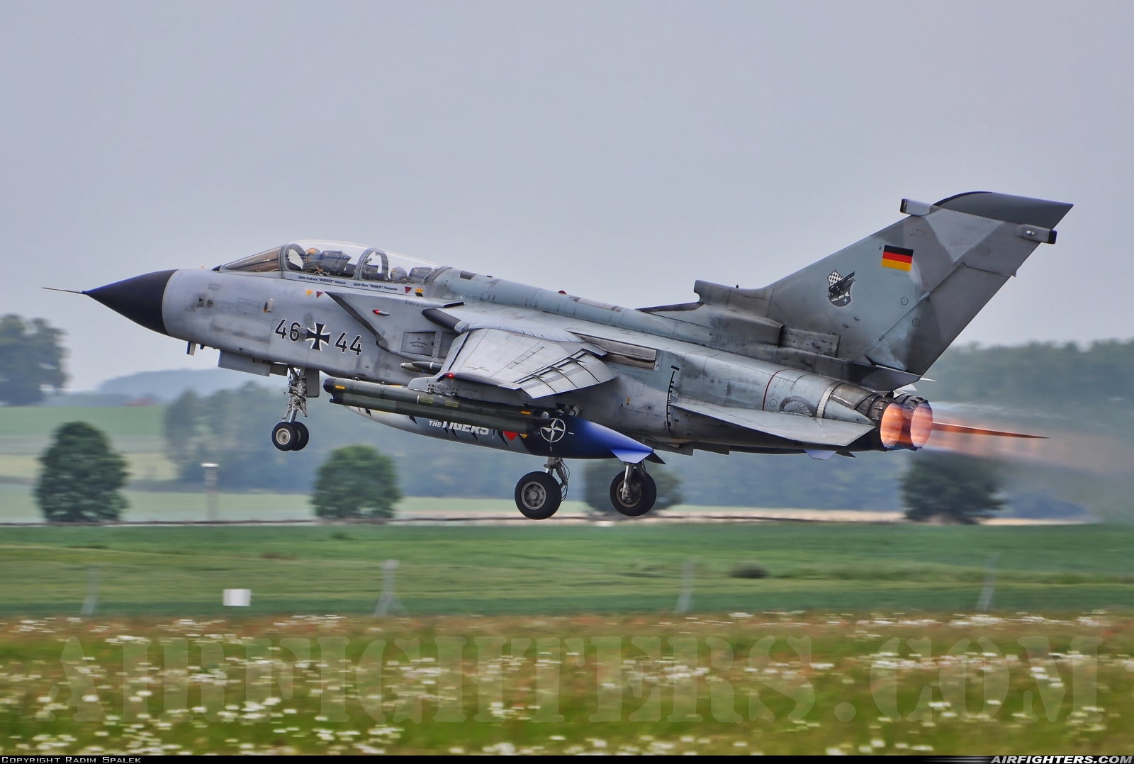 Germany - Air Force Panavia Tornado ECR 46+44 at Cambrai - Epinoy (LFQI), France