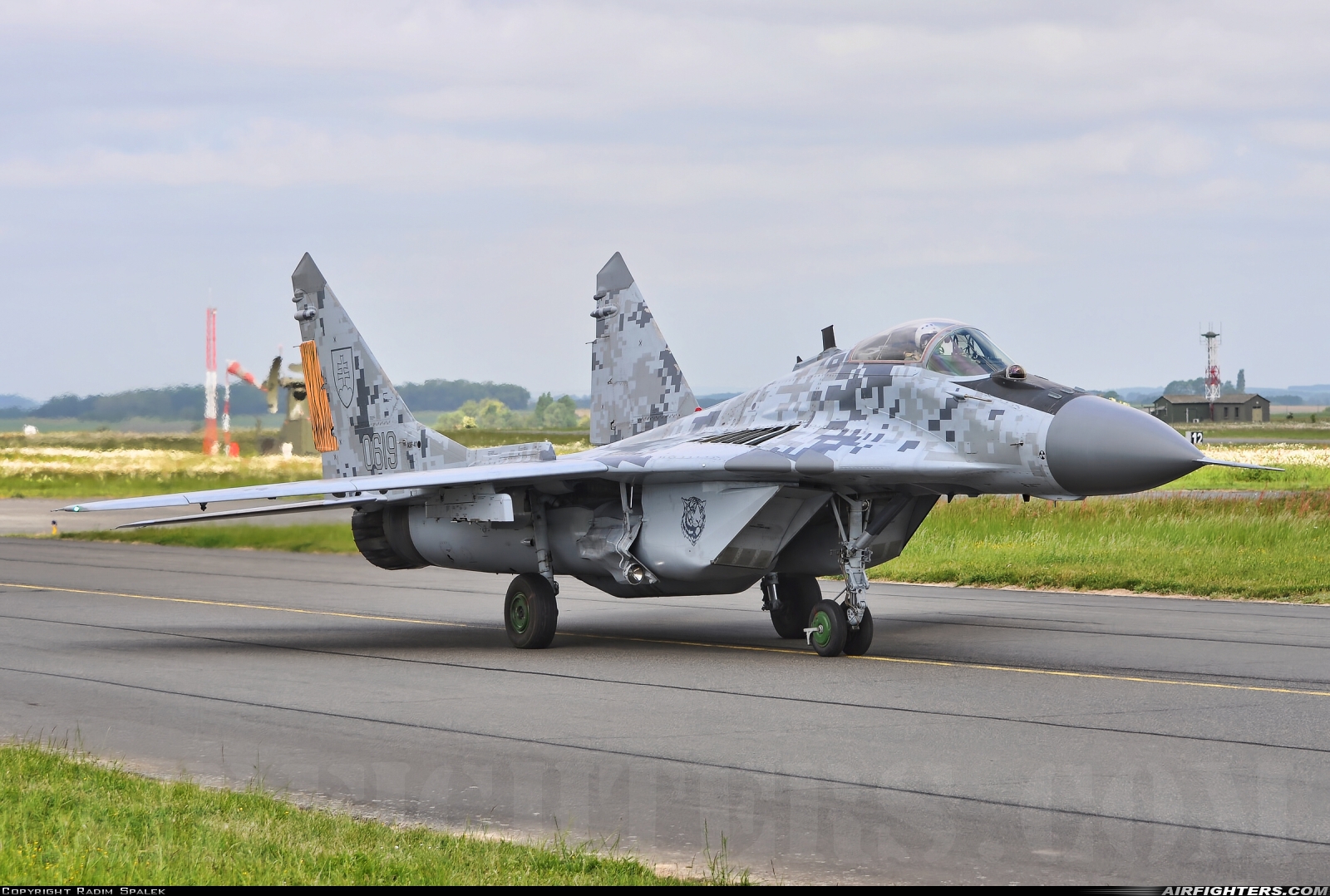 Slovakia - Air Force Mikoyan-Gurevich MiG-29AS 0619 at Cambrai - Epinoy (LFQI), France