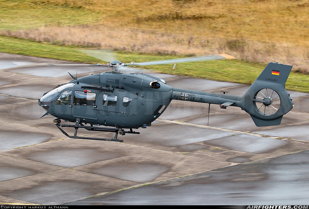 Germany - Air Force Eurocopter EC-645T2 76+07 at Celle-Arloh (ETHC), Germany