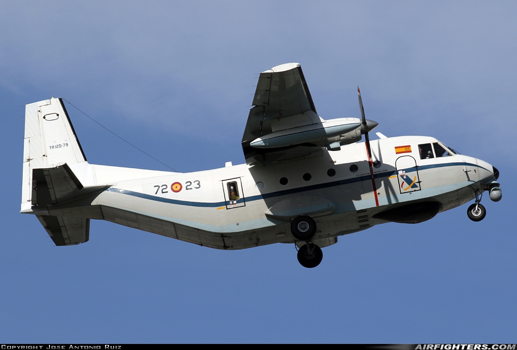 Spain - Air Force CASA SH89 Aviocar (C-212-200) TR.12D-79 at Malaga (AGP / LEMG), Spain