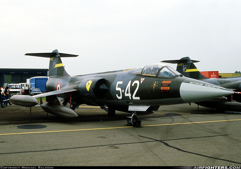 Italy - Air Force Lockheed F-104S Starfighter MM6814 at Fairford (FFD / EGVA), UK