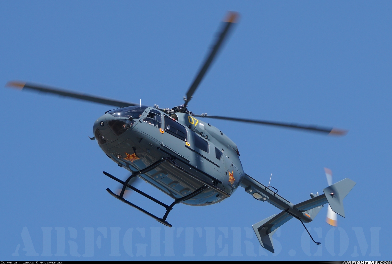 Kazakhstan - Air Force Eurocopter EC-145C2  at Astana (Aqmola / Tselinograd) (TSE / UACC), Kazakhstan