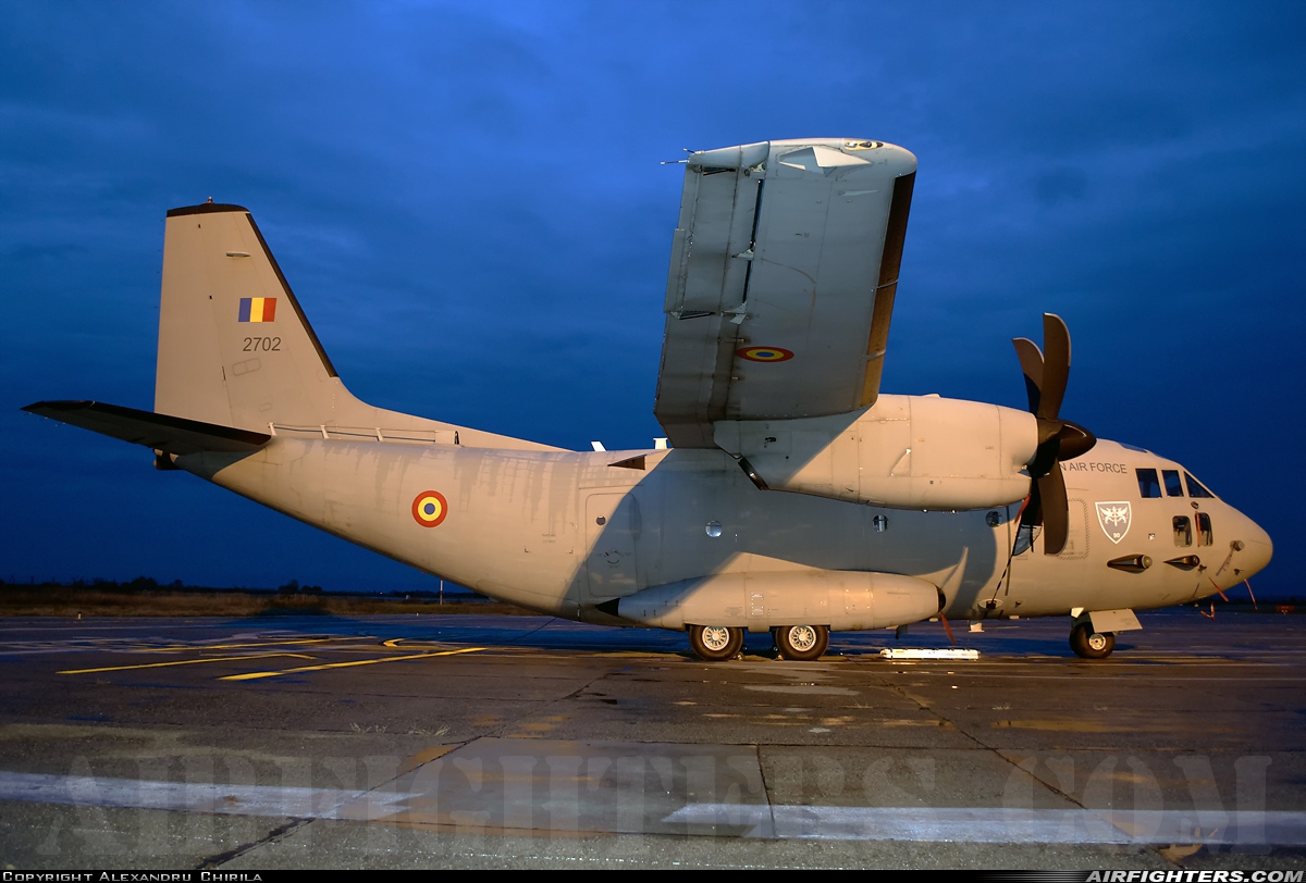 Romania - Air Force Alenia Aermacchi C-27J Spartan 2702 at Satu Mare (SUJ/LRSM), Romania