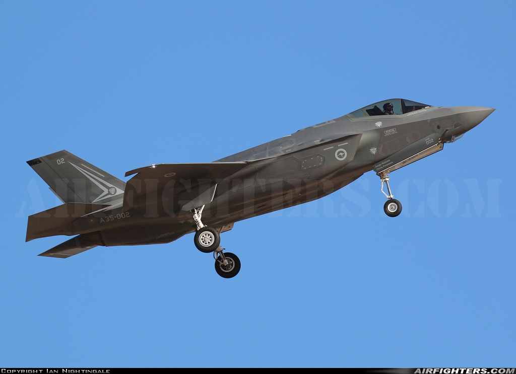 Australia - Air Force Lockheed Martin F-35A Lightning II A35-002 at Glendale (Phoenix) - Luke AFB (LUF / KLUF), USA