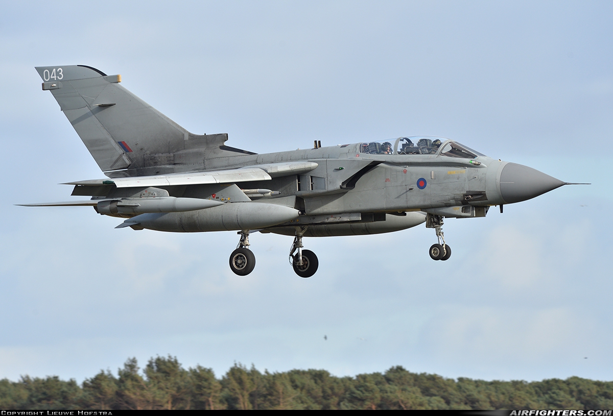 UK - Air Force Panavia Tornado GR4(T) ZA551 at Lossiemouth (LMO / EGQS), UK