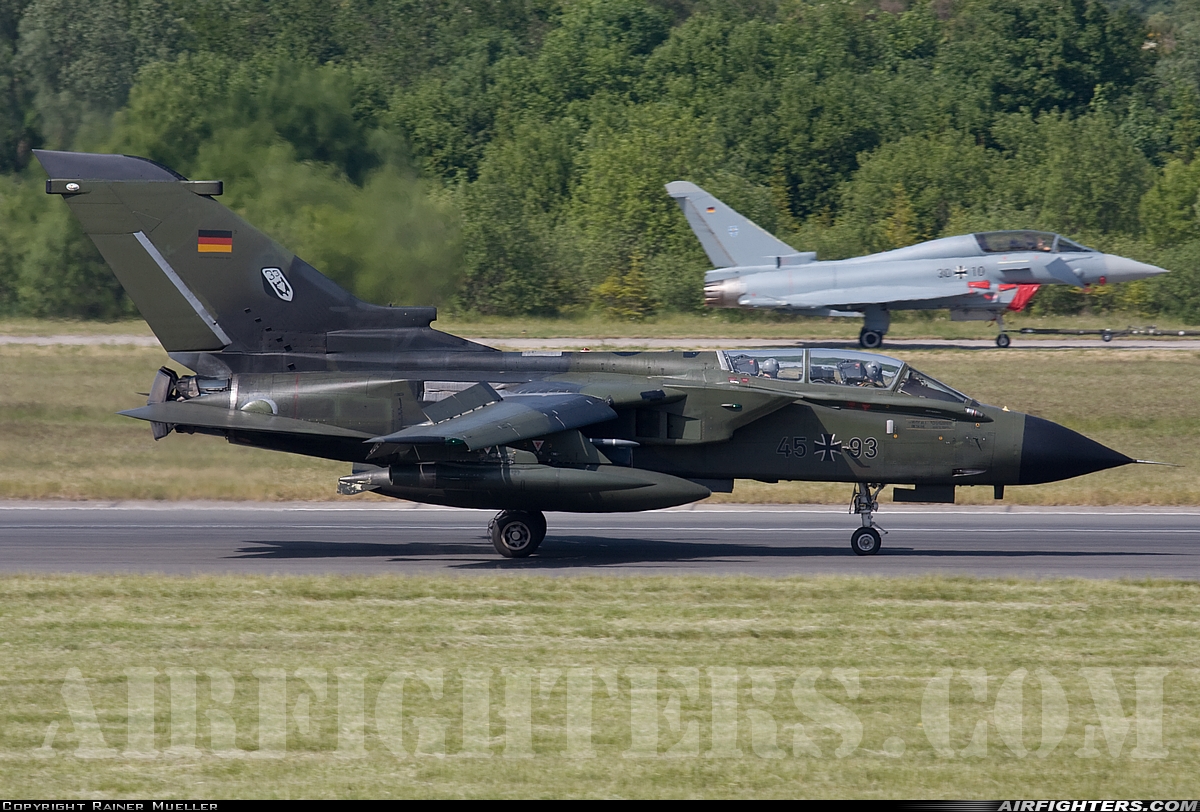 Germany - Air Force Panavia Tornado IDS 45+93 at Rostock - Laage (RLG / ETNL), Germany