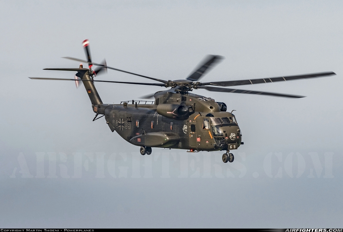 Germany - Air Force Sikorsky CH-53G (S-65) 84+65 at Friedrichshafen (- Lowenthal) (FDH / EDNY), Germany