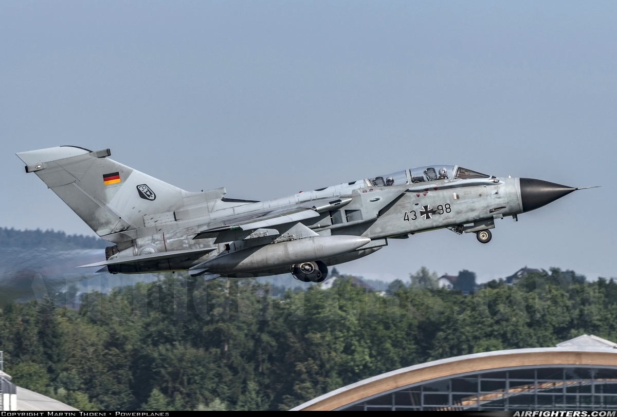 Germany - Air Force Panavia Tornado IDS 43+98 at Friedrichshafen (- Lowenthal) (FDH / EDNY), Germany