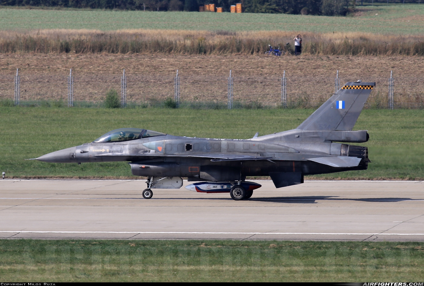 Greece - Air Force General Dynamics F-16C Fighting Falcon 534 at Ostrava - Mosnov (OSR / LKMT), Czech Republic