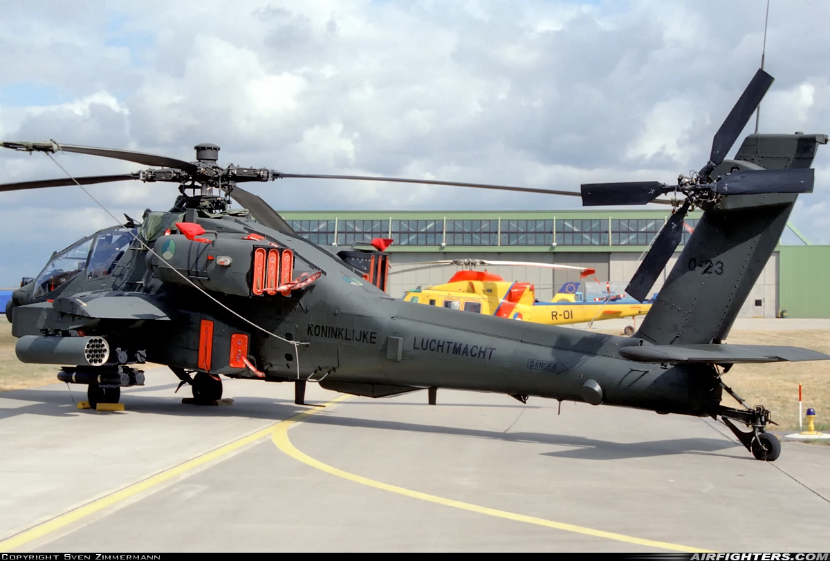 Netherlands - Air Force Boeing AH-64DN Apache Longbow Q-23 at Eggebek (ETME), Germany