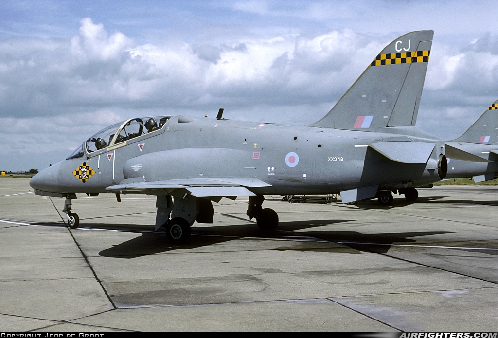 UK - Air Force British Aerospace Hawk T.1A XX248 at Wyton (EGUY), UK