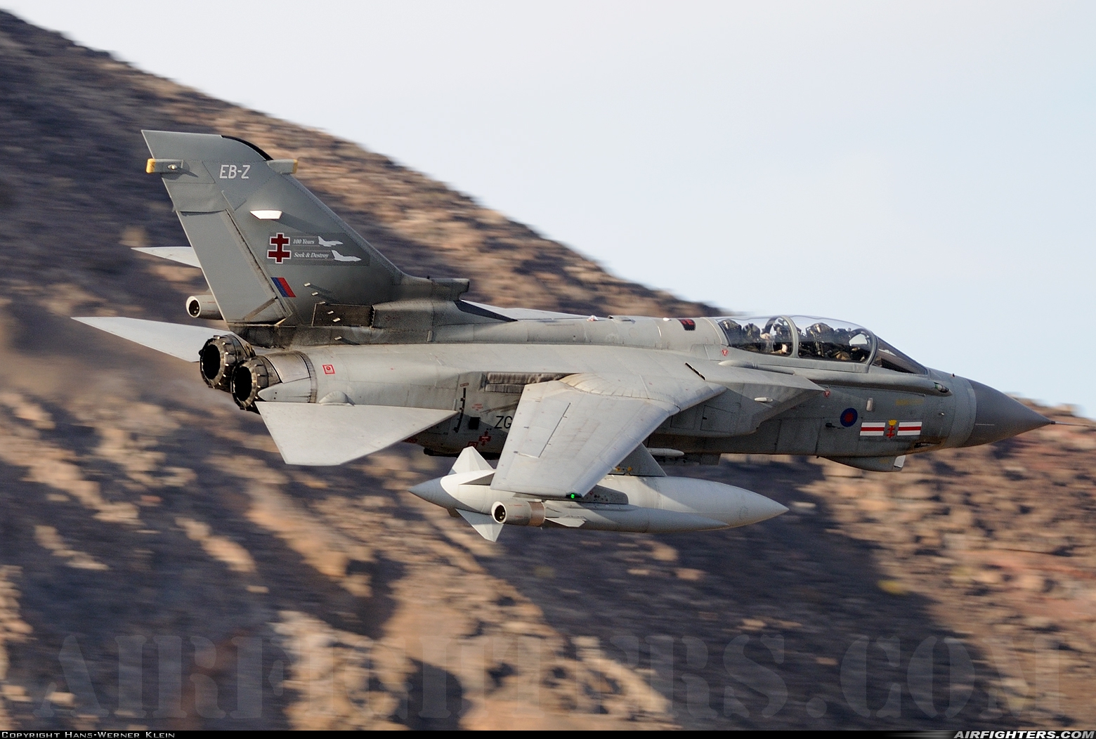 UK - Air Force Panavia Tornado GR1A ZG775 at Off-Airport - Rainbow Canyon area, USA