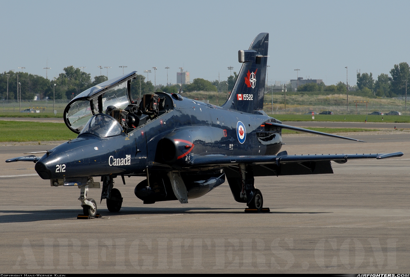Canada - Air Force BAE Systems CT-155 Hawk (Hawk Mk.115) 155212 at Calgary - Int. (YYC / CYYC), Canada