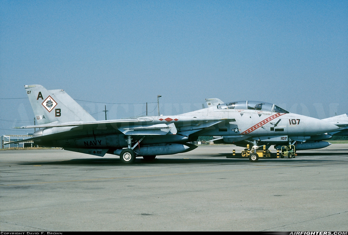 USA - Navy Grumman F-14B Tomcat 161437 at Virginia Beach - Oceana NAS / Apollo Soucek Field (NTU / KNTU), USA