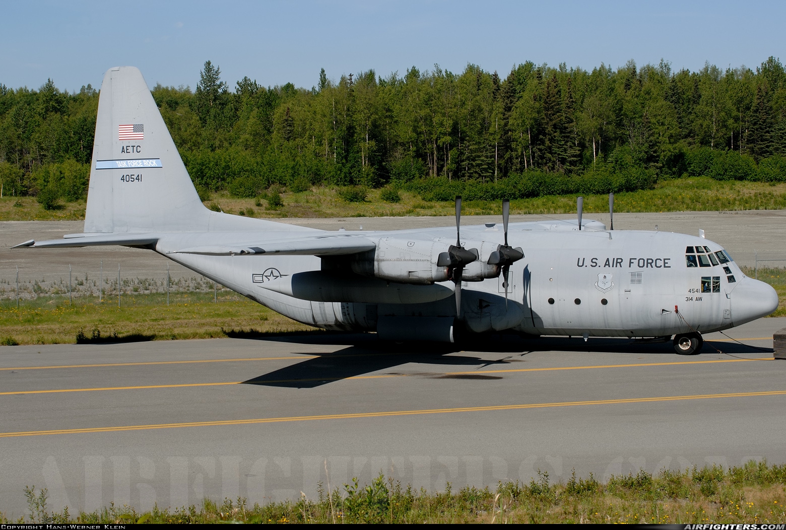 USA - Air Force Lockheed C-130E Hercules (L-382) 64-0541 at Anchorage - Ted Stevens Int. (ANC / PANC), USA