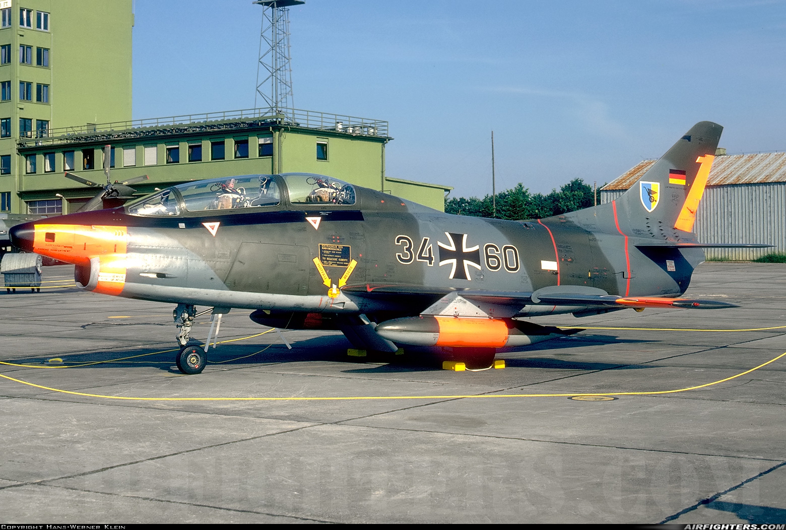 Germany - Air Force Fiat G-91T3 34+60 at Bitburg (BBJ / EDRB), Germany