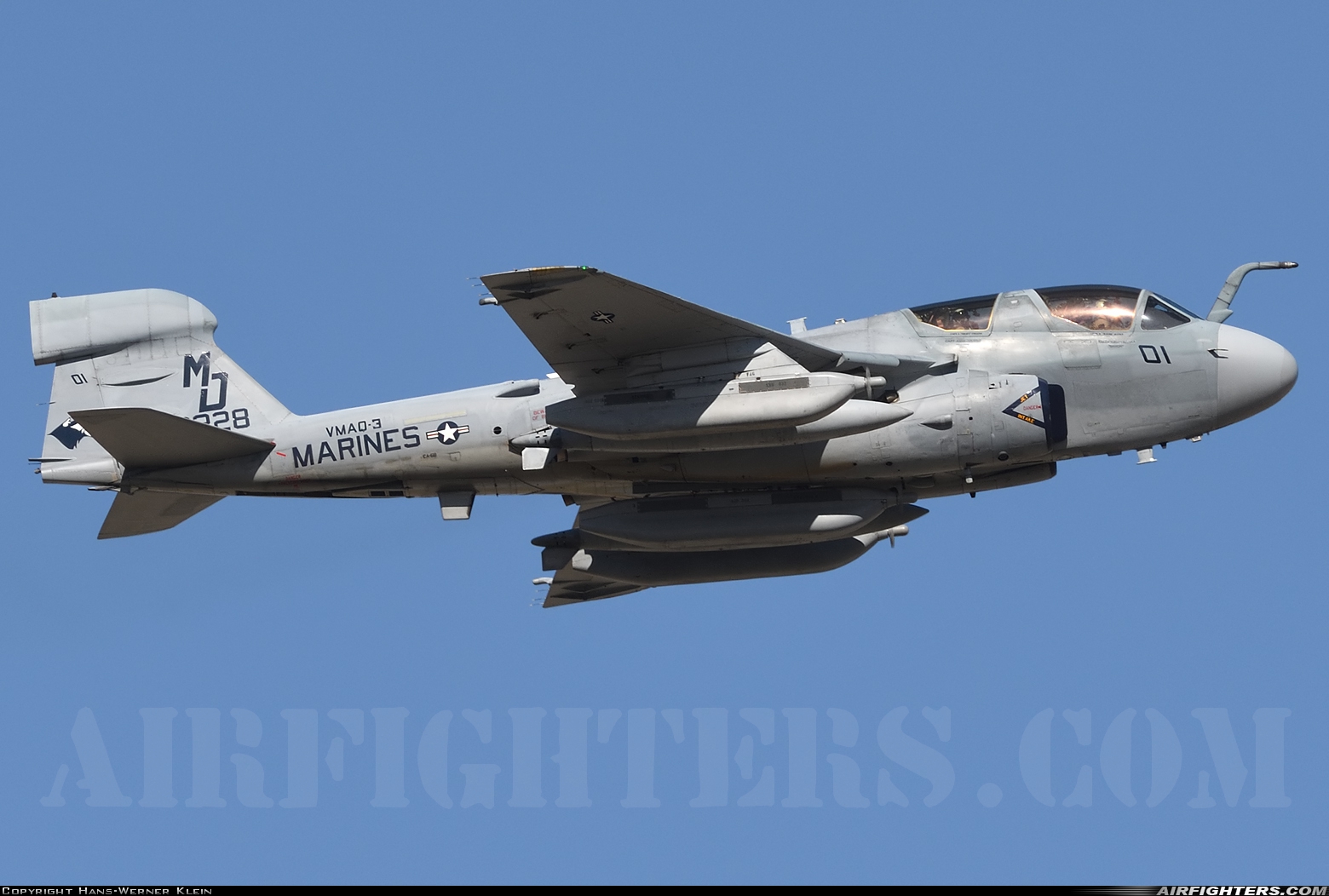 USA - Navy Grumman EA-6B Prowler (G-128) 162228 at Yuma - MCAS / Int. (NYL / KNYL), USA