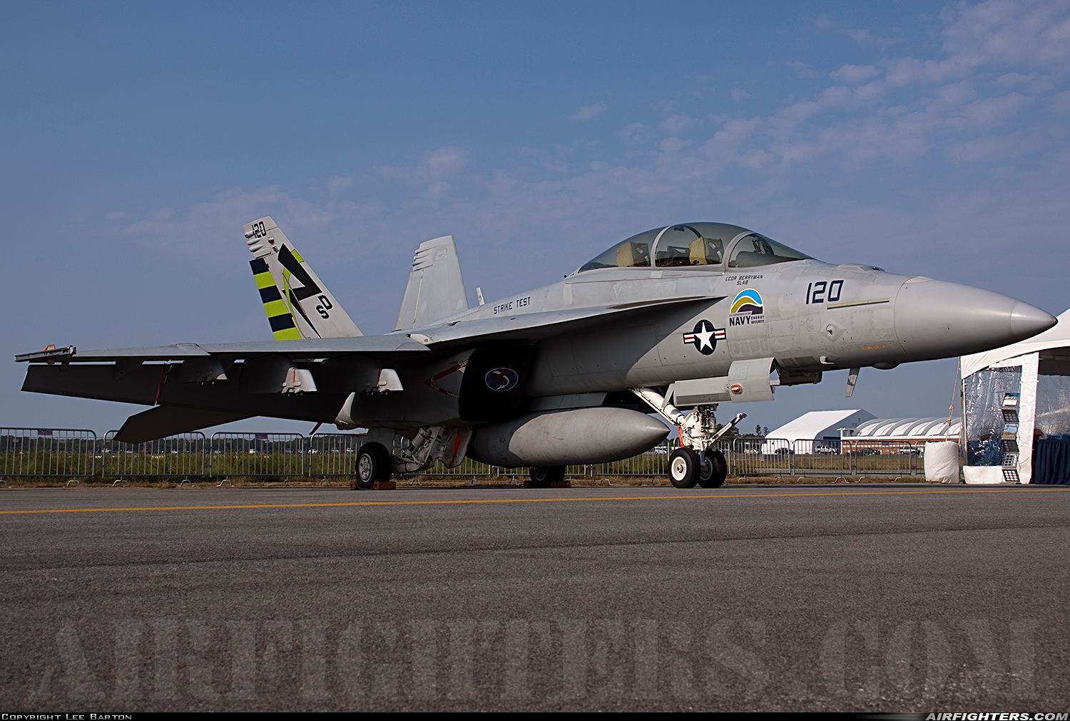 USA - Navy Boeing F/A-18F Super Hornet 165875 at Patuxent River - NAS / Trapnell Field (NHK / KNHK), USA