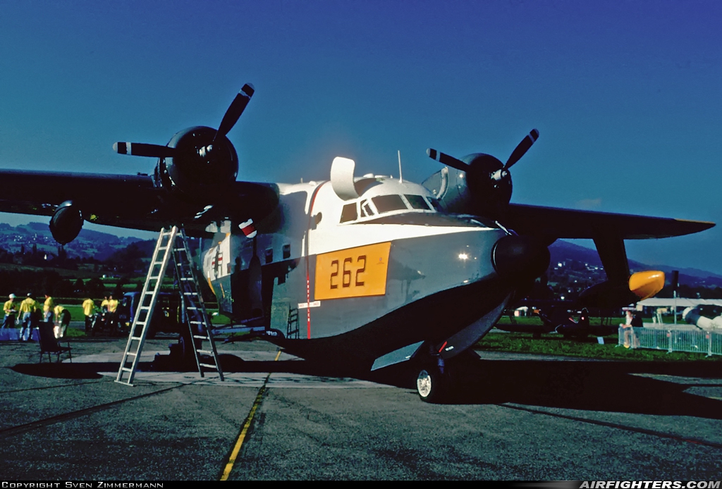Private Grumman HU-16C Albatross N7025N at Altenrhein (St. Gallen / Rheineck) (ACH / LSZR), Switzerland