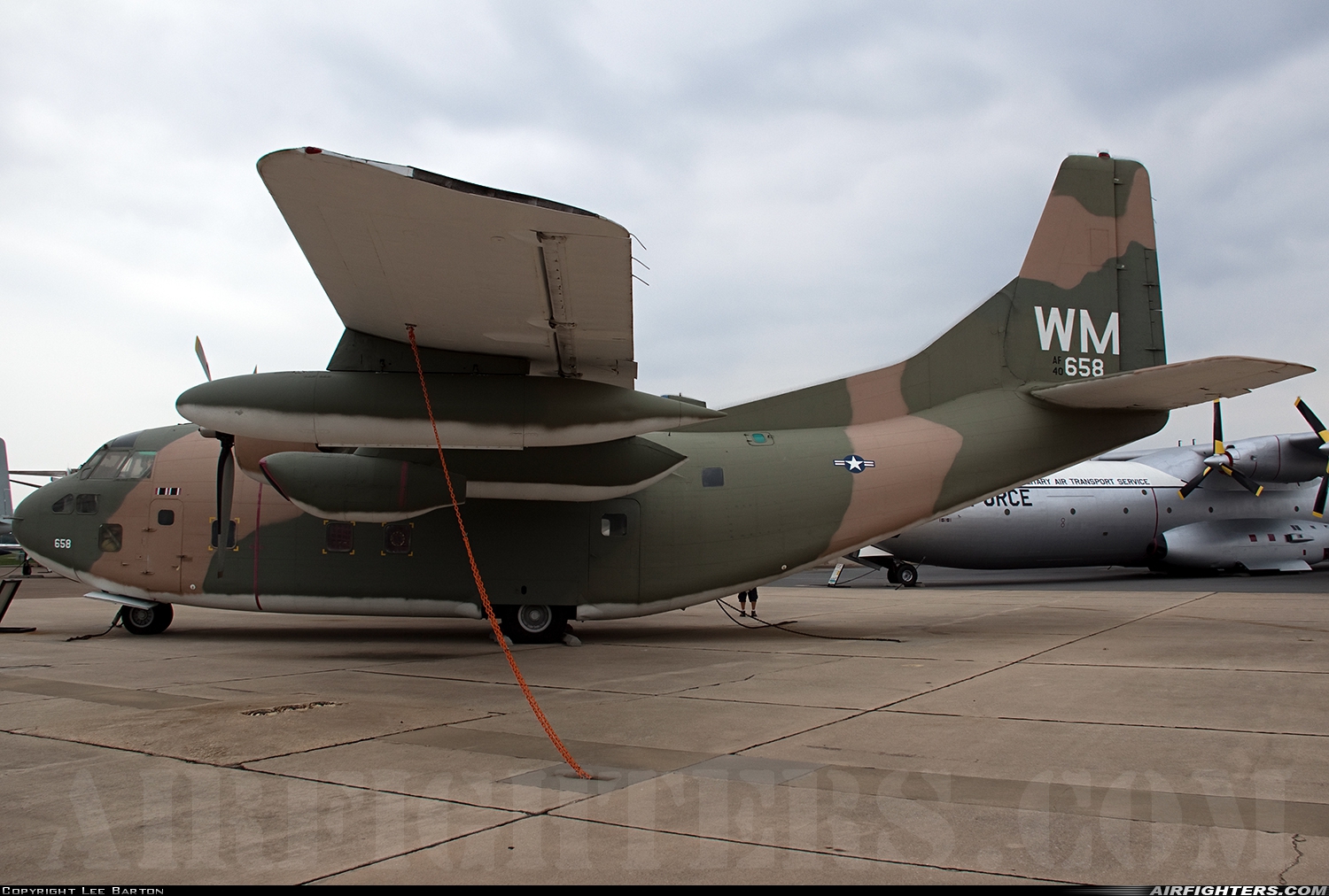 USA - Air Force Fairchild C-123K Provider 54-0658 at Dover - Dover AFB (DOV / KDOV), USA