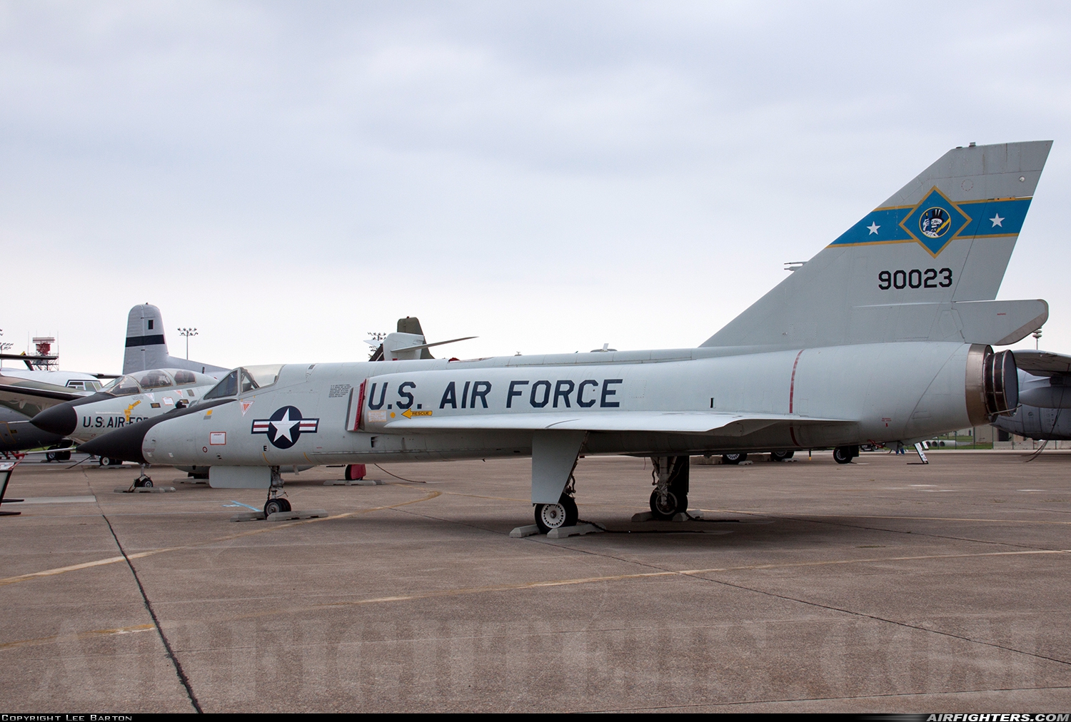 USA - Air Force Convair F-106A Delta Dart (8) 59-0023 at Dover - Dover AFB (DOV / KDOV), USA