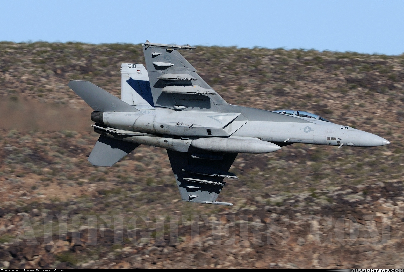 USA - Navy Boeing F/A-18F Super Hornet 166451 at Off-Airport - Rainbow Canyon area, USA