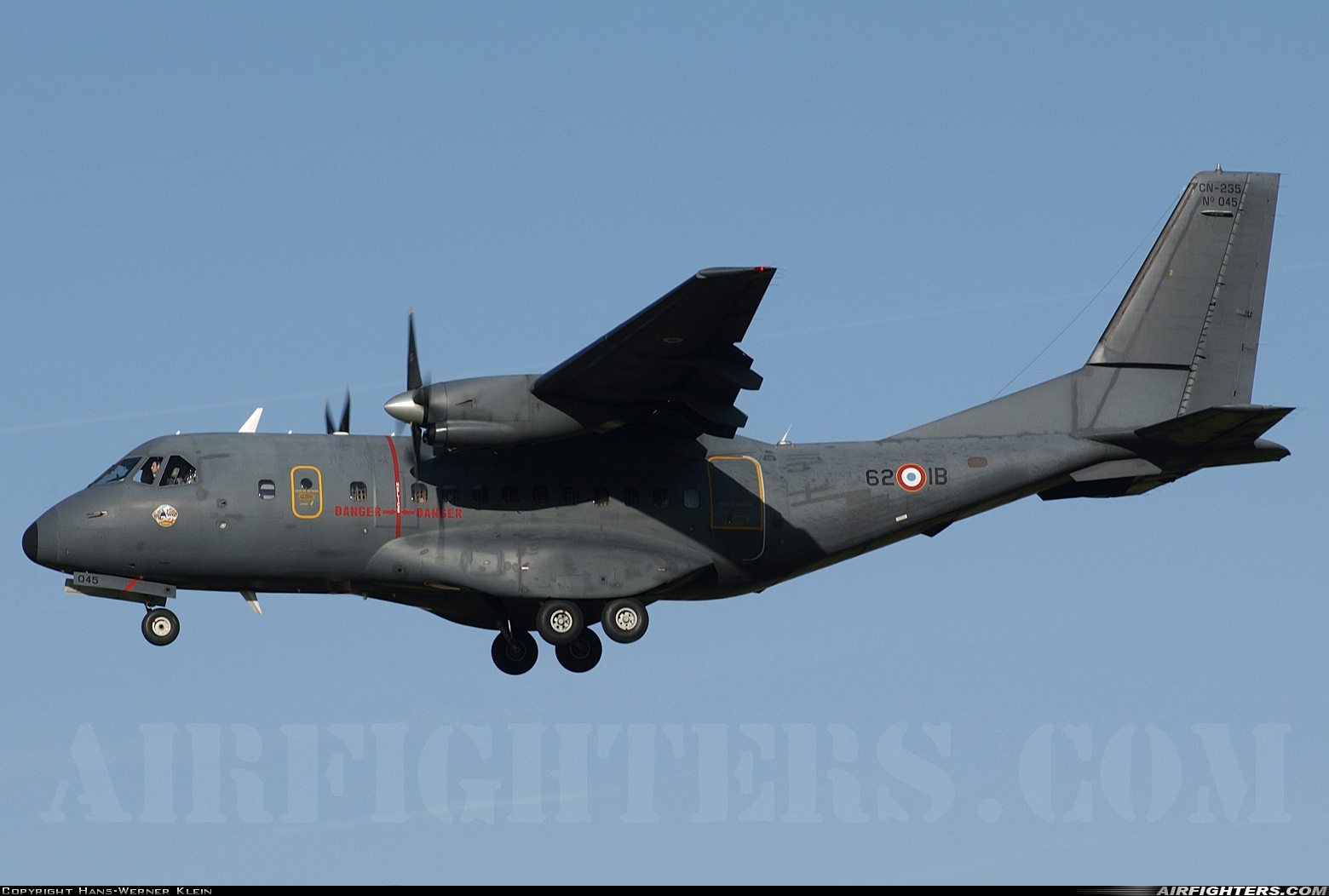 France - Air Force CASA CN235M-200 045 at Florennes (EBFS), Belgium
