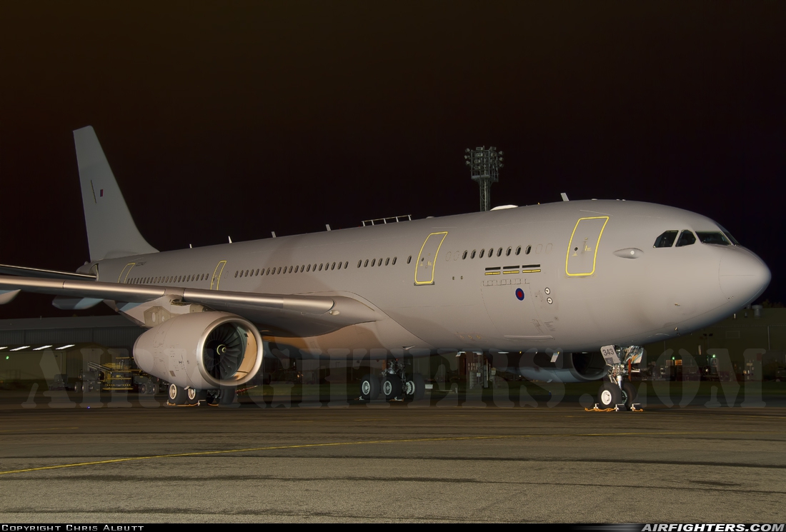 UK - Air Force Airbus Voyager KC2 (A330-243MRTT) ZZ343 at Brize Norton (BZZ / EGVN), UK