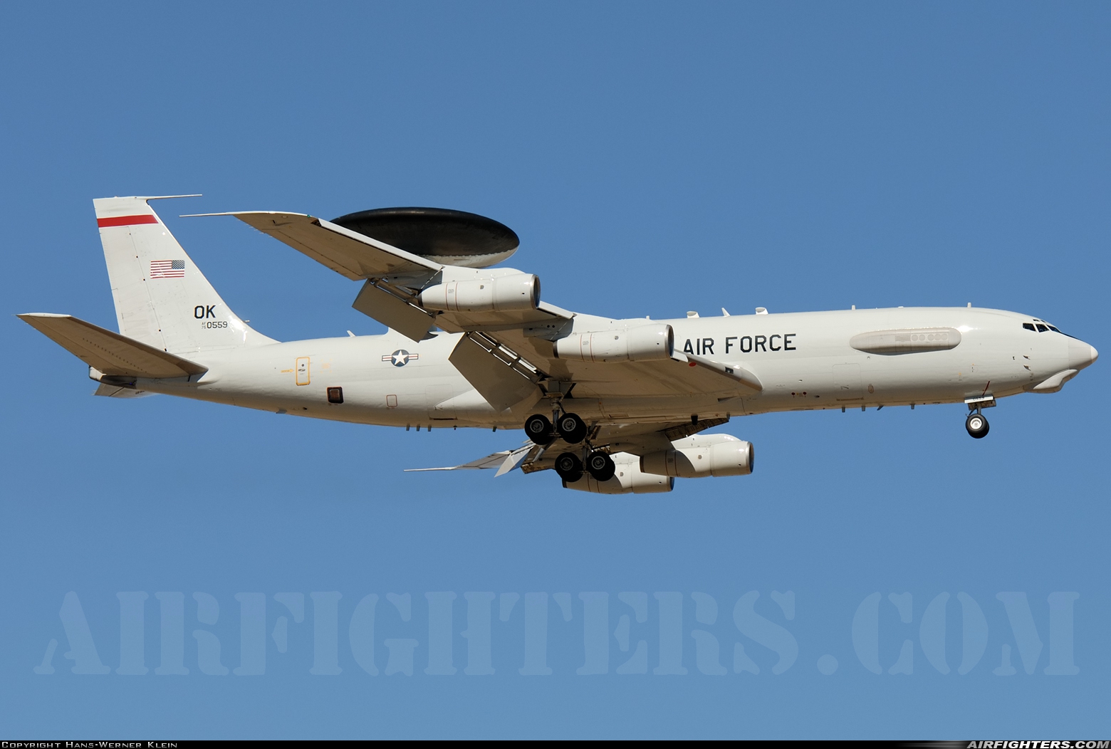 USA - Air Force Boeing E-3B Sentry (707-300) 75-0559 at Tucson - Davis-Monthan AFB (DMA / KDMA), USA