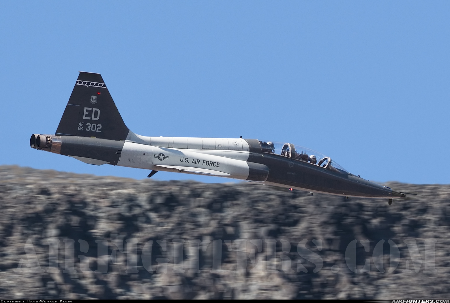 USA - Air Force Northrop T-38C Talon 64-13302 at Off-Airport - Rainbow Canyon area, USA