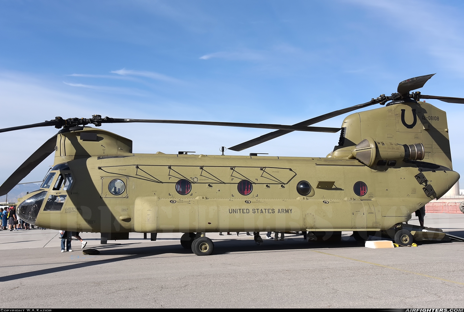 USA - Army Boeing Vertol CH-47F Chinook 12-08108 at Las Vegas - Nellis AFB (LSV / KLSV), USA