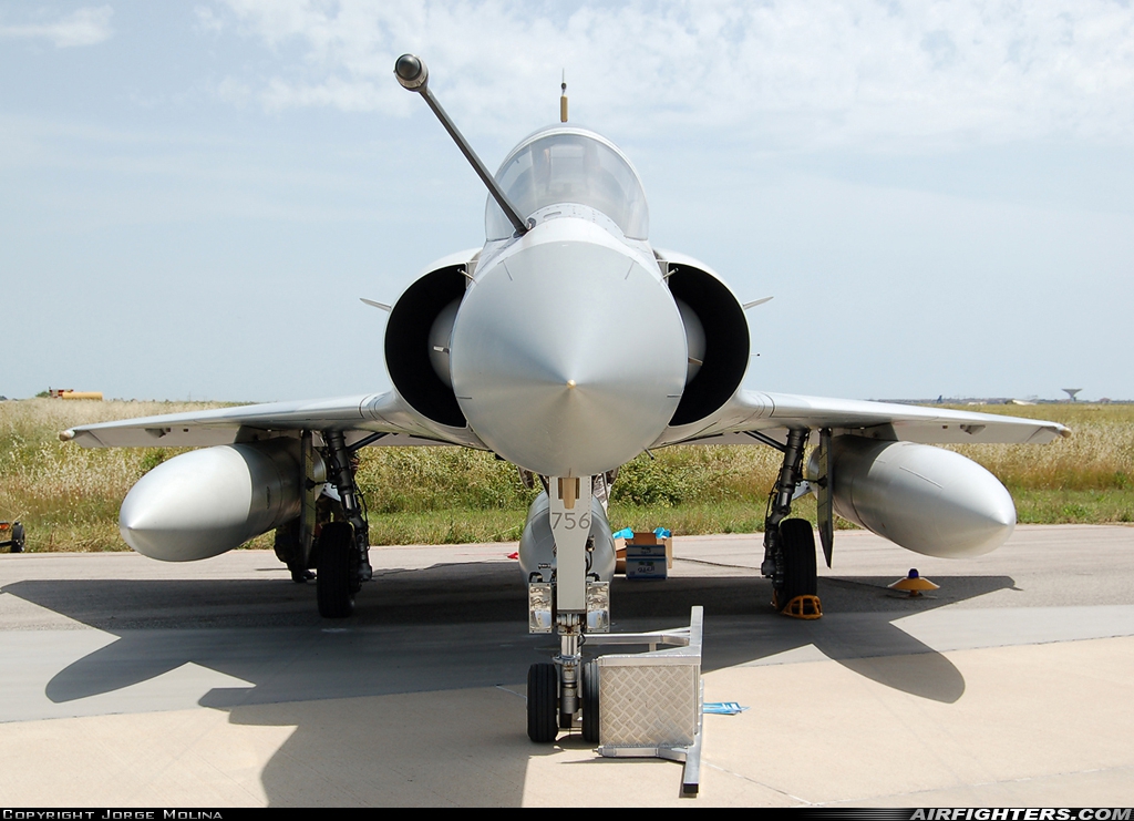 United Arab Emirates - Air Force Dassault Mirage 2000-9 756 at Pratica di Mare (- Mario de Bernardi) (LIRE), Italy