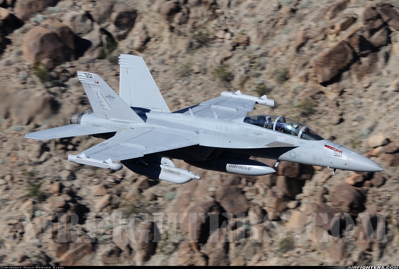 USA - Navy Boeing EA-18G Growler 166857 at Off-Airport - Rainbow Canyon area, USA