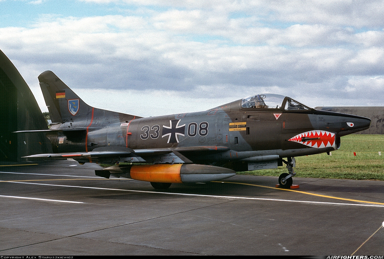 Germany - Air Force Fiat G-91R3 33+08 at Leck (EDXK), Germany